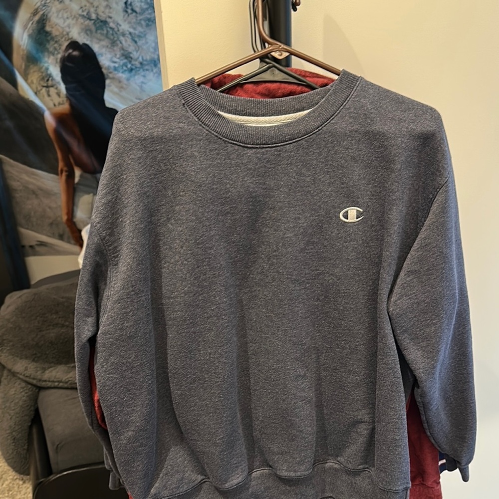 Champion Men's Gray Sweater